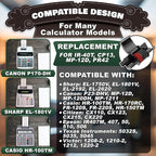 Calculator Ink Roller Black/Red Pack of 10 - Image 6