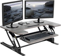 VIVO 36 inch Height Adjustable Stand Up Desk Converter, V Series, Quick Sit to by VIVO
