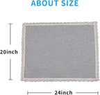 MINJIATEX Couch arm Covers, Non-Slip lace Sofa arm Covers Set of 2 Washable - Image 7