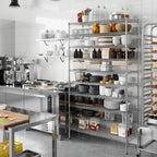 Regal Altair 18" Deep x 48" Wide x 86" Height Wire Shelving Kit | 10-Tier | NSF - Image 7