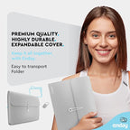Accordion File Organizer 13 Pocket Expanding File Folder - Image 2