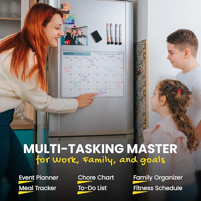 Monthly Magnetic Calendar for Refrigerator - Image 9