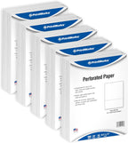 printworks professional 3 2/3" horizontal perforated paper 8.5”, main product view