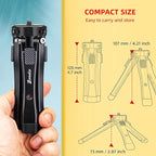 Zeadio Heavy Duty Mini Metal Tripod Stand - Image 5