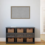 Amanti Art Silver Framed Magnetic Board 22x34 Large Vision Board - Image 5