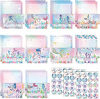 TaoBary 160 Pcs Stationery Paper Set 50 Double Sided Stationery Papers by TaoBary
