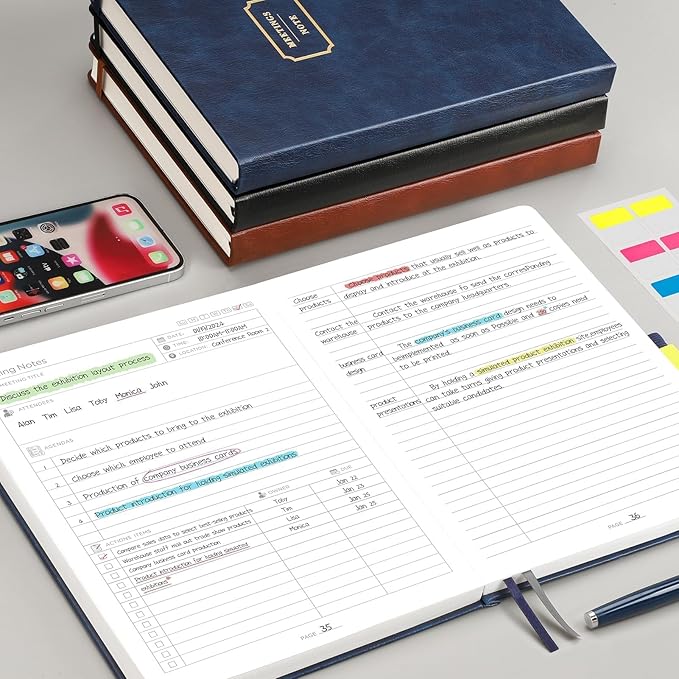 EMSHOI Meeting Notebook for Work - Image 7