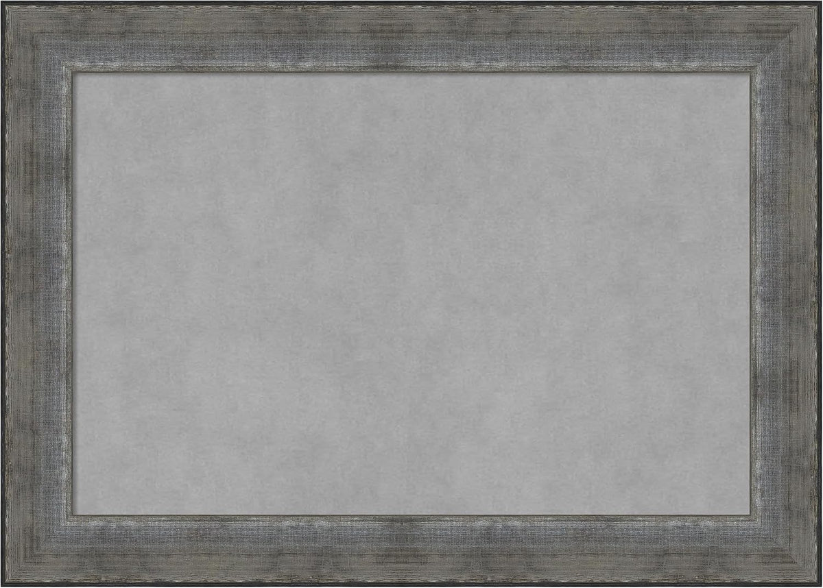 Amanti Art Silver Framed Magnetic Board 20x28 Medium Vision Board
