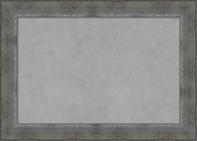 Amanti Art Silver Framed Magnetic Board 20x28 Medium Vision Board by AmantiArt