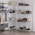 Regal Altair 24" Deep x 42" Wide x 74" Height Wire Shelving Kit | 4-Tier | NSF - Image 5