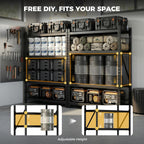 cammoo 6000lbs heavy duty storage shelves, 61''w x, view 9