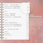 Clever Fox Password Book Spiral – Internet Address & Password Organizer - Image 4
