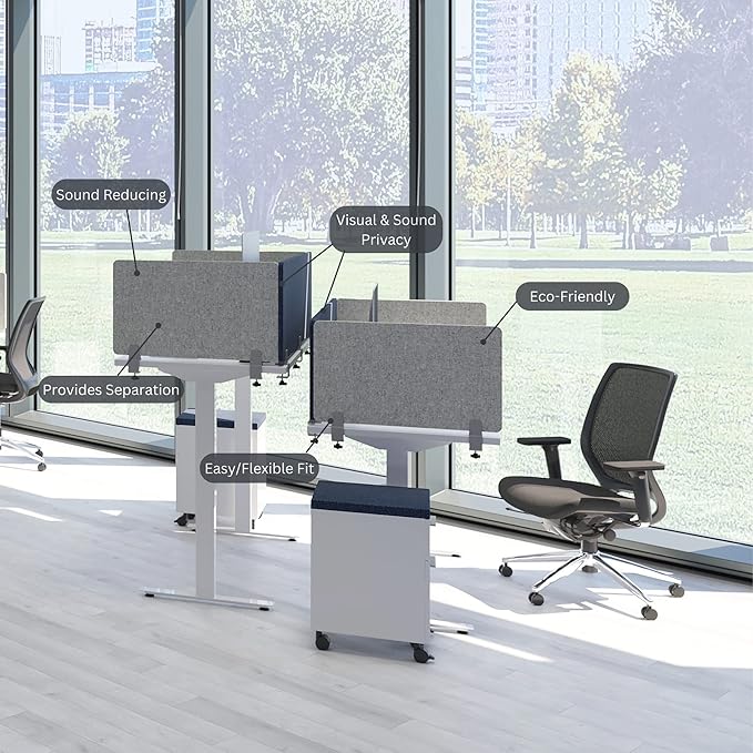 Sound Absorbing Panel Privacy Shield - Image 4
