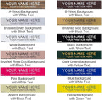 Personalized Office Engraved Name Plate - Image 2