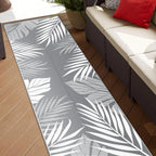 genimo outdoor rug, waterproof plastic runner rugs, 2.5'x8', close-up detail