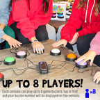 Teacher's Choice Light Up Game Buzzer System, Displays The Winning Player Loud - Image 3