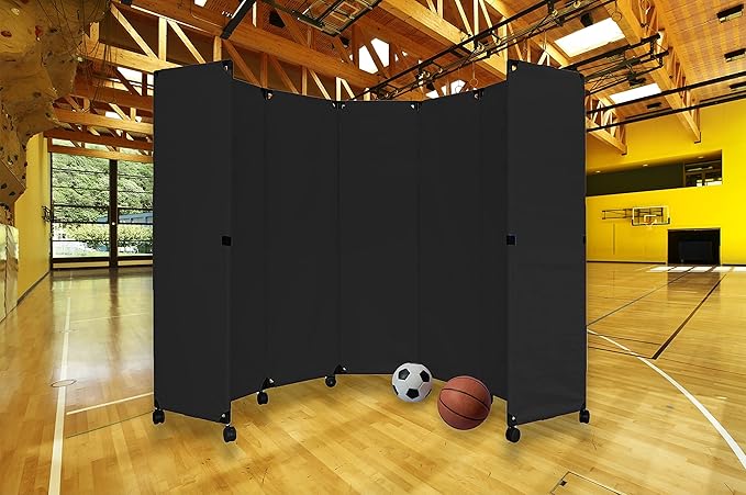 Versare MP10H Portable Folding Wall Partition | Economical 5 Panel Design | - Image 2