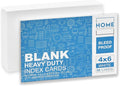 Home Advantage 4x6 Blank Index Cards by HomeAdvantage