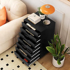 Giantex 7-Drawer Storage Cabinet, Mobile File Organizer - Image 8