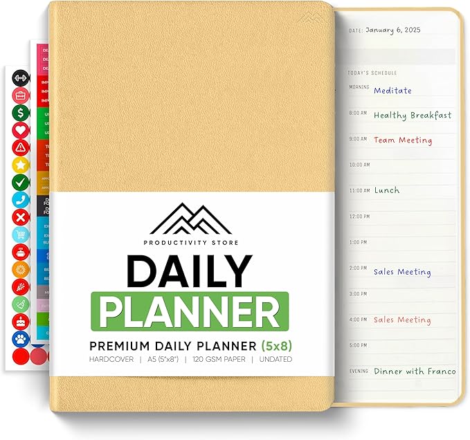 Daily Planner 2026 by PRODUCTIVITYSTORE