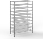 Regal Altair 24" Deep x 54" Wide x 86" Height Wire Shelving Kit | 10-Tier | NSF by Regal+Altair