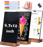 YEEON 3 Pack 8.7x12 in Desktop Small Chalkboard Sign by YEEON