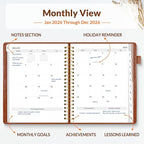 SUNEE 2026 Planner 8.5" x 11" – Dated Productivity Planner - Image 4