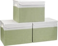 Large 17" 42 Quarts Collapsible Stackable Storage Bins by Bagnizer
