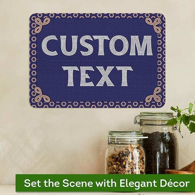 Custom Sign, Custom Street Sign, 11 Font Colors, 13 Font Styles, 4 Hole Options - Image 4