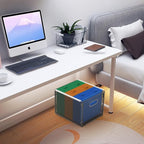 Samstar Hanging File Organizer, Mesh File Folder Organizer File Crate File - Image 5