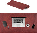 Node Leather - Genuine Leather Desk Mat - Executive Real Leather Desk Pad - by NodeLeather