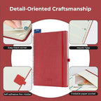IN-LUXPRO Planner 2026 Daily Weekly and Monthly, 11.5"x8.5", 12 Months Spiral - Image 6