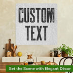 Custom Sign, Custom Street Sign, 11 Font Colors, 13 Font Styles, 4 Hole Options - Image 4