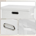 Graciadeco Medium 15" 21 Quart Collapsible Stackable Storage Bins - Image 6