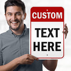 Custom Sign, Custom Sign for Business, Indoor/Outdoor use. 12x18 Inches - Image 2
