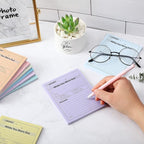 Eaasty 9 Pieces While You were Out Pads 4 x 5 Inches Assorted Colors Sticky - Image 4
