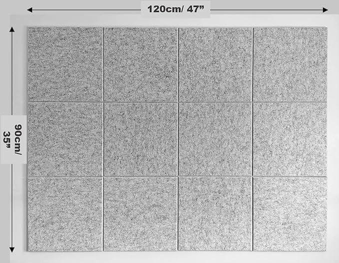 DECORITA Large Cork Board Alternative | Cork Boards Cork Tiles - Image 2