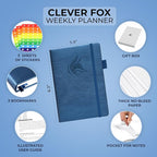 Clever Fox Planner – Undated Weekly & Monthly Planner - Image 2