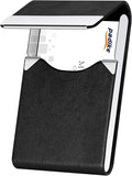 Padike Professional Business Card Holder PU Leather Business Card Case Name by padike