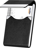 Padike Professional Business Card Holder PU Leather Business Card Case Name by padike