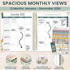 bloom daily planners 2026 Hardcover Calendar Year Goal & Vision Planner - Image 2