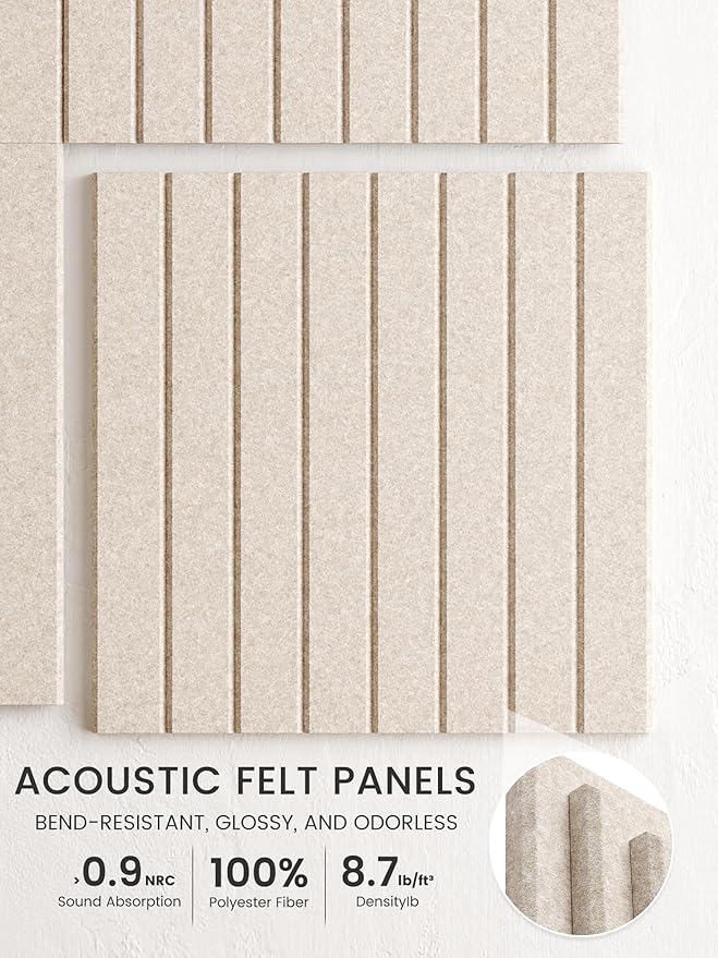 Bumusty Large Cork Board Alternative-36 x24 Felt Bulletin Board Tiles, - Image 3