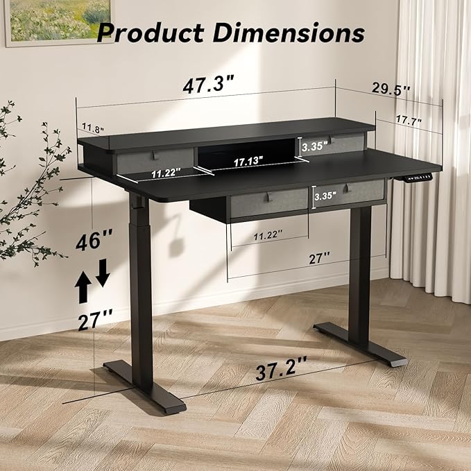 FiCiHi Adjustable Height Standing Desk - Image 3