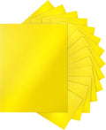 Silunkia 120 Sheets Solar Yellow Shimmer Cardstock 8.5 x 11 Crafts Paper by Silunkia