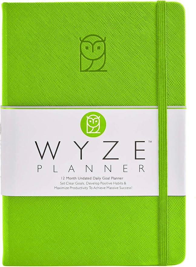 Wyze Planner Undated Daily Planner – 1-Year B5 Productivity Organizer - Image 6