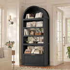 81" Tall Arched Cabinets, Bookcase by UPOSOJAWishesYouaNiceDay