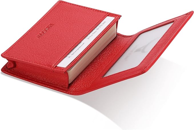Leather Business Card Case Holder - Image 3