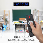 Ivation Huge Oversized 48" Large Digital LED Clock | Big Digital Clock - Image 6