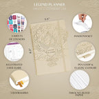 Legend Planner – Weekly & Monthly Life Planner to Hit Your Goals & Live - Image 2