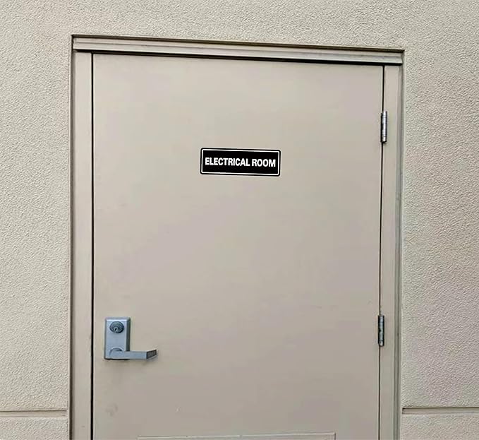 Electrical Room Sign - Image 4